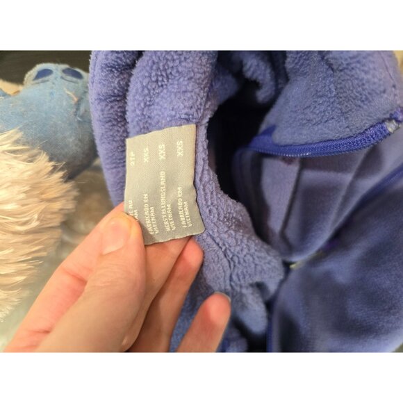 Columbia Jacket Girl's XXS Light Purple Benton Springs Fleece Coat Full Zip Fall - Picture 6 of 10
